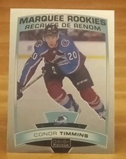 2019-20 OPC Platinum RC Conor Timmins Colorado Avalanche 
