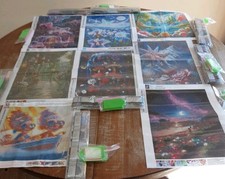8 Diamond Painting Kit Bundle Set