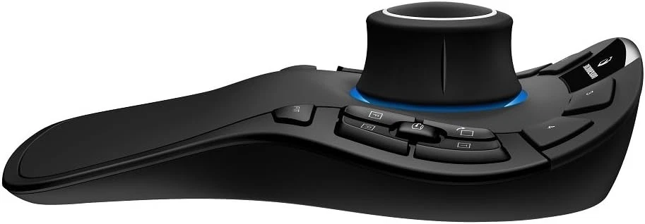 3Dconnexion SpaceMouse Pro 3DX-700040 Professional 3D Mouse, Black Pro Single - Image 3 of 4