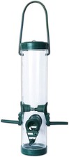 FUTTERSTATION für Vögel 25cm grün Futterspender Futterhaus Vogelfutterstation 25