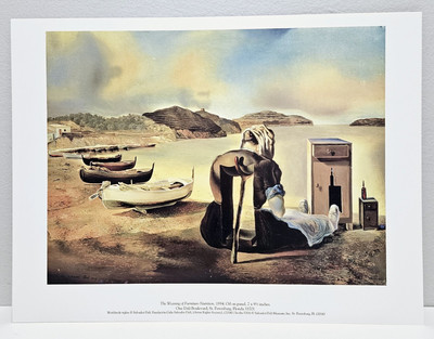 Salvador Dali 'The Weaning Of Furniture-Nutrition' Museum Art Print 12''x16''