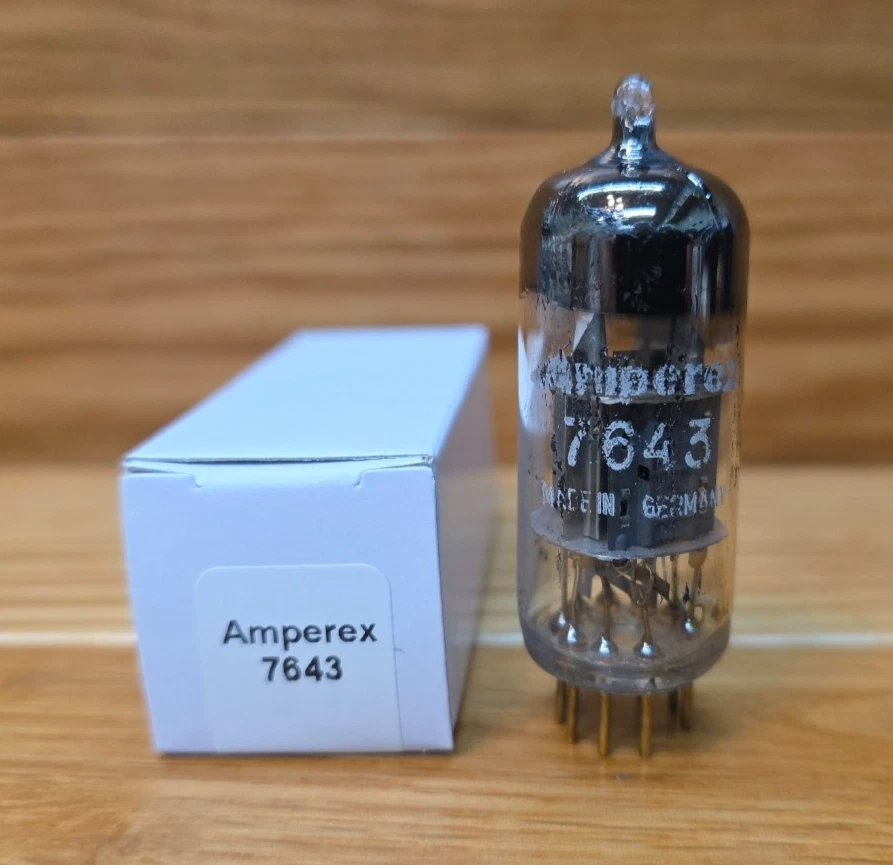 1x UCL82 INTER label ,Germany vacuum tube valve röhre, NOS NIB