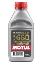 Racing Brake Fluid RBF 660 DOT 4 Synthetic 500ml Motul MTL101667 Bottle ceramic 3.08 per gallon