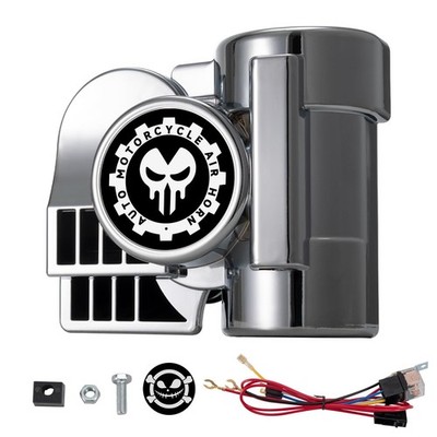 AOLIHAN 12V Snail Air Horn Train Horn for Motorcycle,Super Loud Air Horn Kit ...
