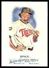 Denard Span 2010 Topps Allen & Ginter #159 Twins MLB READ FREE SHIP AutographDen