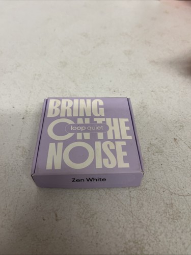 Zen White - Loop Quiet Silicone Bring On The Noise Reduction Earplugs -14 dB