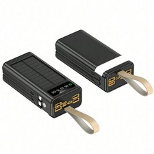 60000mAh Power Bank PD22.5W Fast Charging With Built In Cables For Outdoor Campi