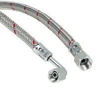 Tecuro ÖLschlauch 1000 Mm X M12X1,5 X M121,5 ÜBerwurfmutter, Einseitig Rohrbogen