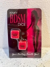 Kinky BDSM Adult Foreplay Dice - New in Package - Kheper Games