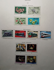 Malawi - 1968. 3 Complete Sets. MH/ USED FREE SHIPPING.3