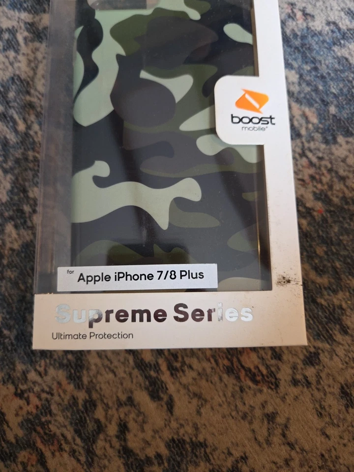 Funda de teléfono camuflada serie Supreme para Apple iPhone 7/8 Plus Foto 2 de 3