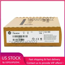 Sealed AB 1746-NIO4V SER A SLC 500 Analog Output Module FAST SHIP US Free Tax