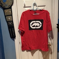 Ecko Unltd. Mens Short Sleeve Shirt, 2XL Red,...