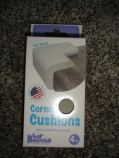 NEW beige Soft Foam Corner Cushions KidKusion 4 pack