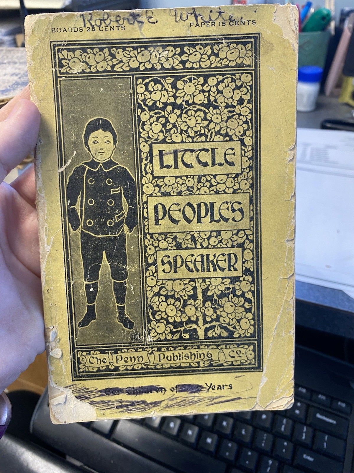 McGuffey’s Eclectic And Little People’s Speaker Antique Book Lot Of 4