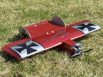 Das Wunder 1/2A Sport 25'' Wingspan RC Model Airplane Printed Plans & Templates