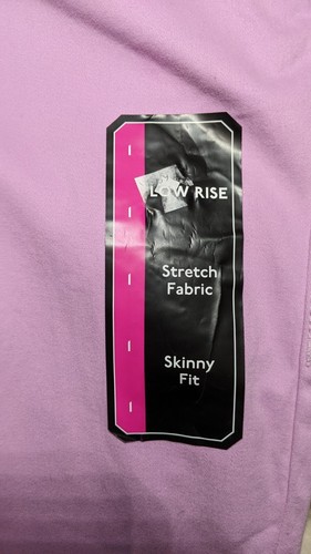 PINK ORCHID Low Rise SKINNY Leg Pants Size 1 Juniors Women's NO BOUNDARIES NWT - Picture 10 of 11
