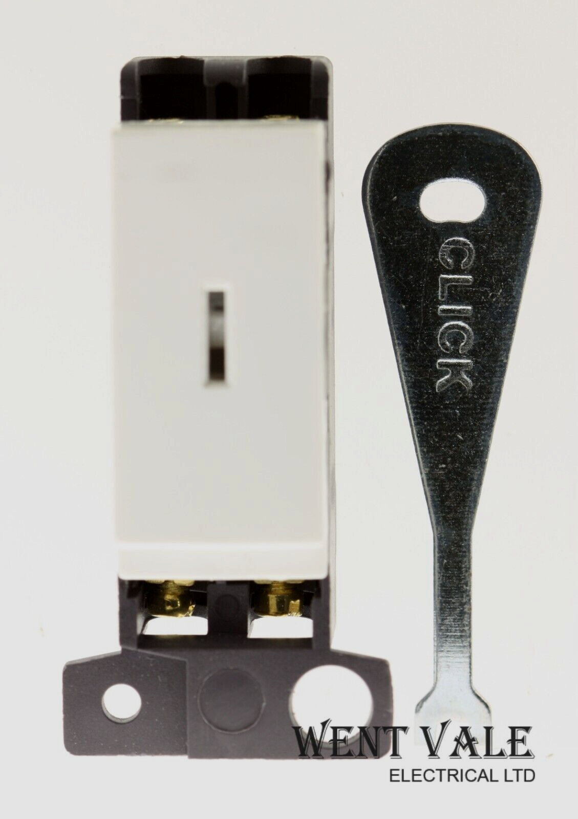 Click Mini-Grid - MD046WH - 10ax Double Pole Ingot Key Switch Module New