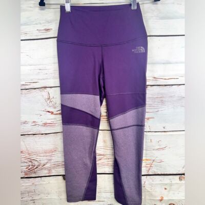 The North Face Purple Women s FlashDry Small Crop Pockets Regular Fit Running