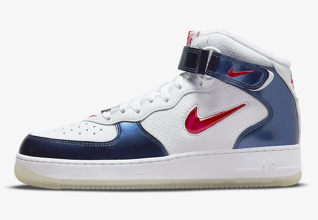 Nike air force clearance 1 bleu blanc rouge