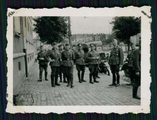 6x Foto deutsche Soldaten Wehrmacht Vormarsch Belgien Frankreich 1940-41 - Picture 7 of 16