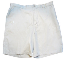 Under Armour Performance Golf Shorts Men’s 38 x 9 Beige Summer Comfort Golf