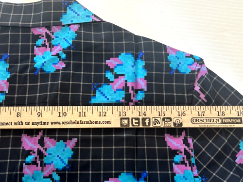 $180 Mens KSUBI Low Res Resort SS Camp Shirt Floral Gray Multi Size Large NEW - Picture 9 of 10