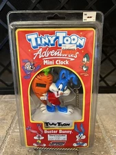 Vintage 1990 Warner Bros Tiny Toon Adventures Nelsonic Mini Clock Buster Bunny