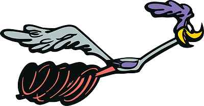 Plymouth RoadRunner Vinyl Decal / Sticker ** 5 Sizes **  (right)