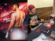 Jackson Drake Signed 8x10 Proof WWE ID Promo NXT EVOLVE AEW