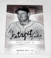 2005 Skybox Autographics SP 79 George Kell (#/750)  Tigers $.99 Shipping!