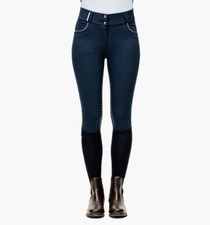 Horseware Ladies Newmarket High Rise 4 Way Stretch Breeches Full Seat AllColours