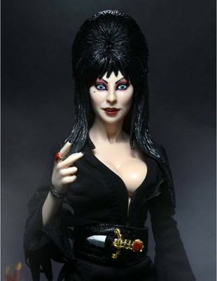 NECA ELVIRA MISTRESS OF THE DARK Cassandra Peterson ULTIMATE CLOTHED ACTION FIGUR