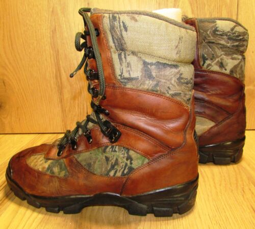 Botas Deportivas Hi-Tec Magnum Camufladas/Cuero Aislante, SympaTex, Talla Para Hombre 11 - Imagen 4 de 9