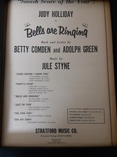 Judy Holliday Bells Are Ringing Rare Original Promo Poster Ad Framed!