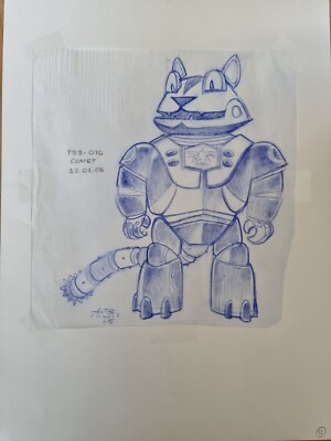 Seltene Disney TOY STORY 3 Original Animationskunst Figurenzeichnung #12
