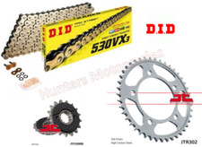 Honda CB1100 X11 DID Gold X-Ring Chain and JT Quiet Sprocket Kit Set