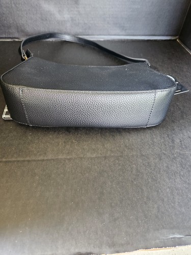 NWT Nanette Lepore SANDIE Baguette Purse w CC Case • BLACK Vegan Leather - Picture 6 of 8