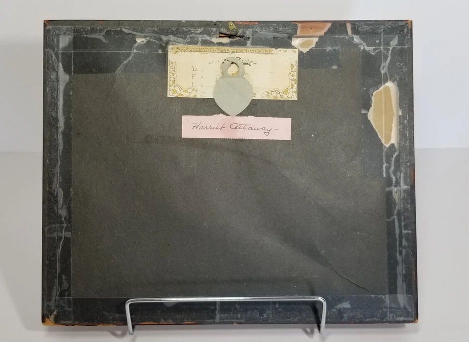 Vintage Framed Motto "Trudge Along" 11" x 9" Great Pre-owned Condition - Image 2 of 4