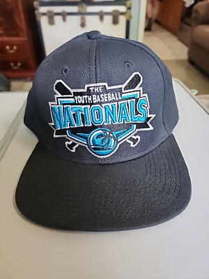 The Game Wool SnapBack Hat Youth Baseball Nationals Cap