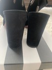 Aquazzura Noa Suede Black Sandals 40,5 — photo 8