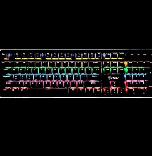 BRAND NEW MSI Gaming Keyboard and Mouse Combo S11-04US20F-LAX 9 prog Color LED