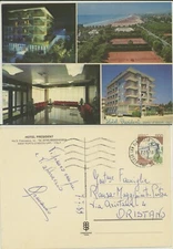 PORTO D'ASCOLI -ASCOLI PICENO -HOTEL PRESIDENT CARTOLINA