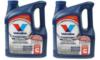 Synthetic Diesel Engine Oil, 5W-40, 2 Gal, 5W-40 VALVOLINE 774038