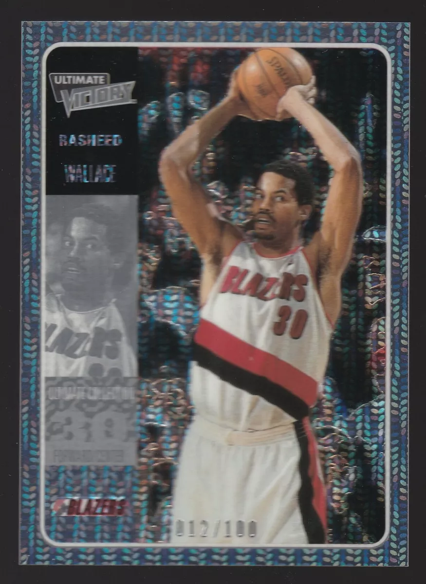 2000-01 Ultimate Victory Ultimate Collection #46 Rasheed Wallace #d 012/100