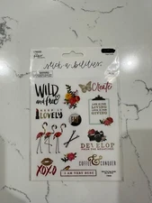 The Paper Studio Paper Crafts Stick-a-bilities Wild and Free XOXO Scrapbooking