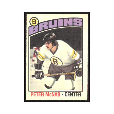 1976 O-Pee-Chee Peter McNab Boston Bruins #118