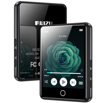 RUIZU M17 Mp3 Player with Bluetooth 5.0, 16GB Music Player