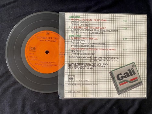 RARE MICHAEL JACKSON Billie Jean VINYL 45 JOY DIVISION BOY GEORGE DURAN DURAN 84 - Picture 4 of 4