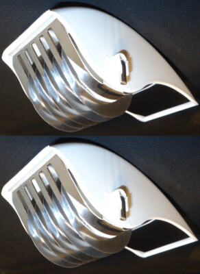 2 Rolling Slicer Manual Food Processor 5 Blades Chopper Mincer Dicer Shredder